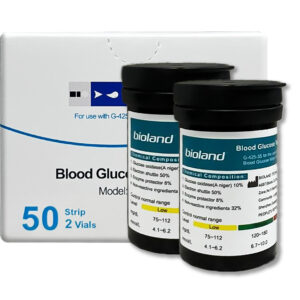 Tiras Reactivas Bioland G-425-3S - 50 unidades